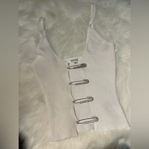 Rhinestone tank top
